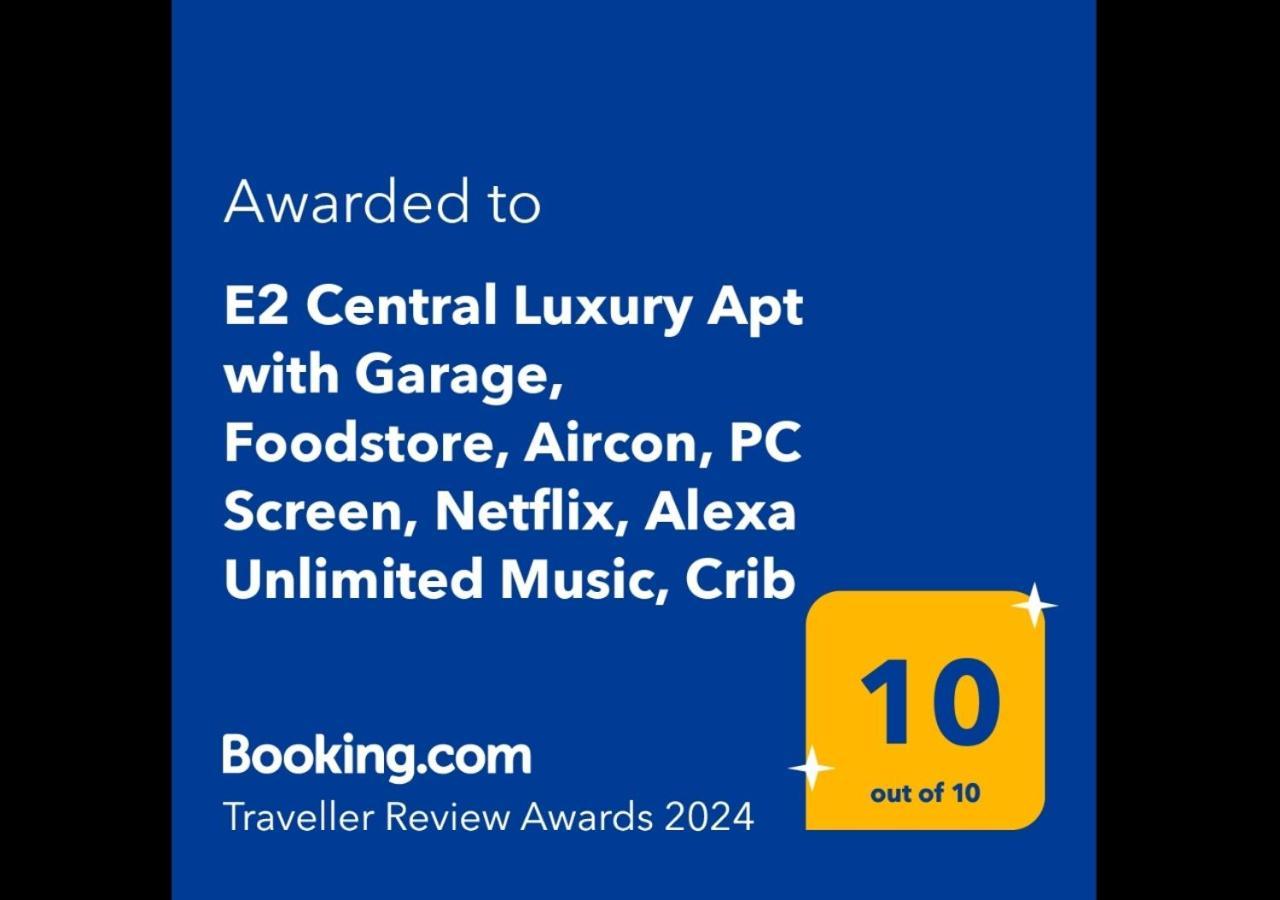 E2 Luxury Oldtown Apt - 2X Parking, Foodstore, Pcscreen, Netflix, Unlimited Music, Crib, Babychair, Fastwifi, Aircon Кошице Экстерьер фото
